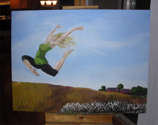 dancer painting