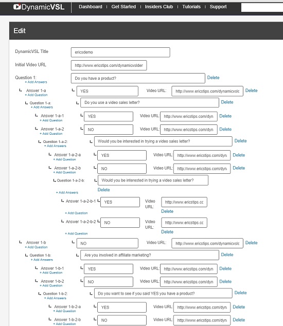 Dynamic VSL